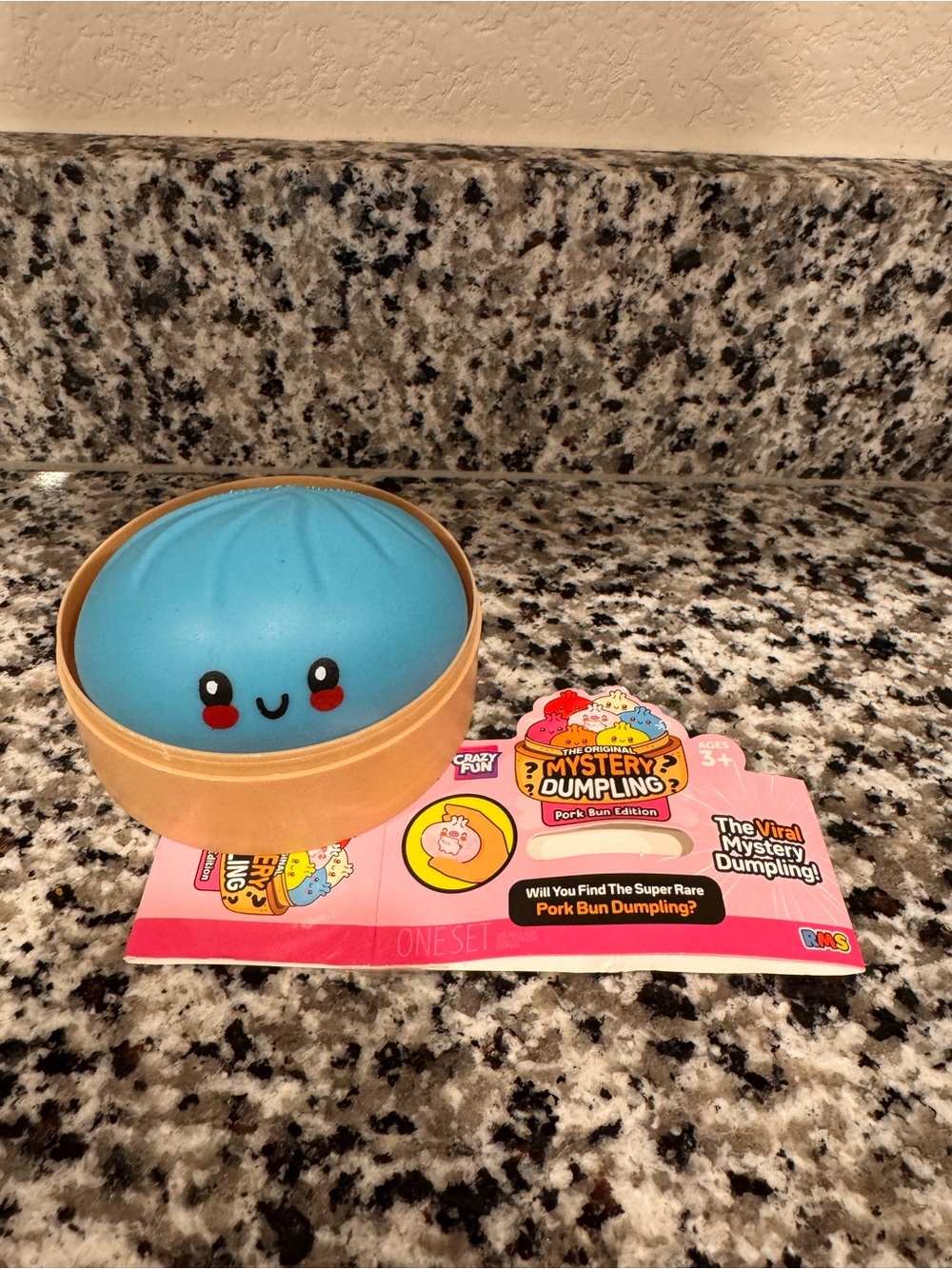 Pork Bun Mystery Dumpling Blue Squishy